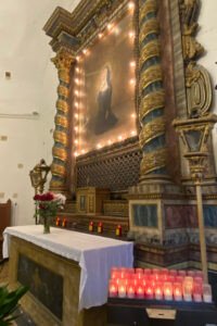 Chiesa Di San Giovanni Battista In Sangemini, Altare Barocco Con Santa Rita, Di Tullo Bertozzi - Particolare